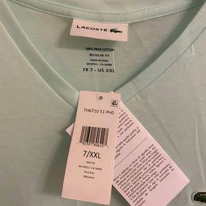Brand new Lacoste VNeck